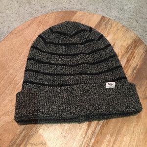 Obey Grey & Black Beanie